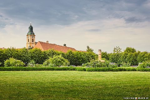 Gemeinde Reichersberg Bezirk Ried Herrengarten Augustiner-Chorherrenstift (Dirschl Johann) Österreich RI